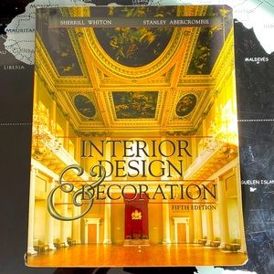 Interior design decoration. 5th edition. Sherrill Whiton. Stanley Abercrombie.